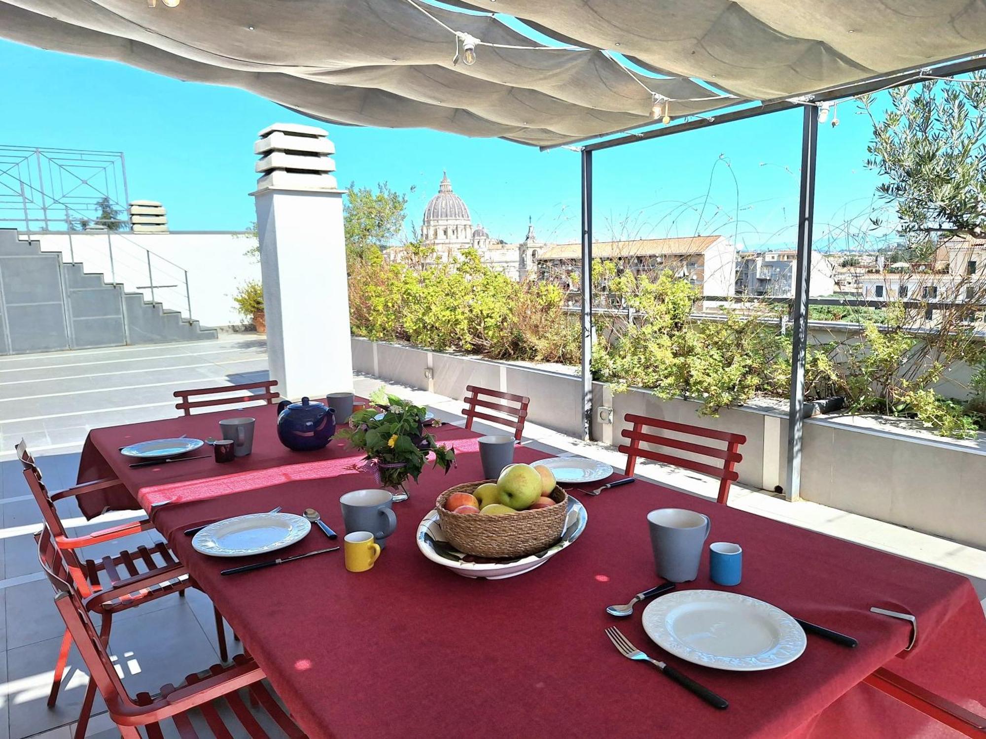 רומא Delmirani'S Book Apartments - Vatican View מראה חיצוני תמונה